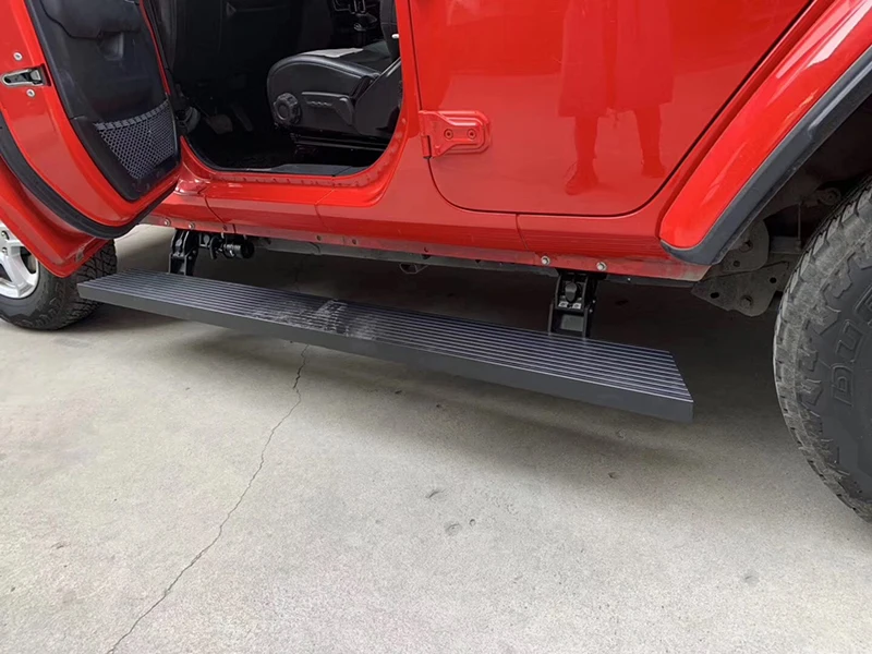 Беговая доска Электрический боковой шаг для Wrangler JK/JL Jeep Wrangler 4 двери 2 двери