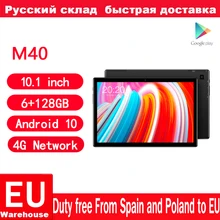 Teclast – tablette PC réseau 4G de 10.0 pouces M40, Android 10.1, Octa Core, Dual 1920x1200, 6 go de RAM, 128 go de ROM, T618, GPS