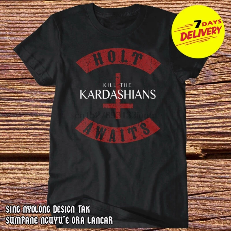 Kill The футболка с Кардашян Holt aways-Slayer Gary Exodus Tee полный размер |