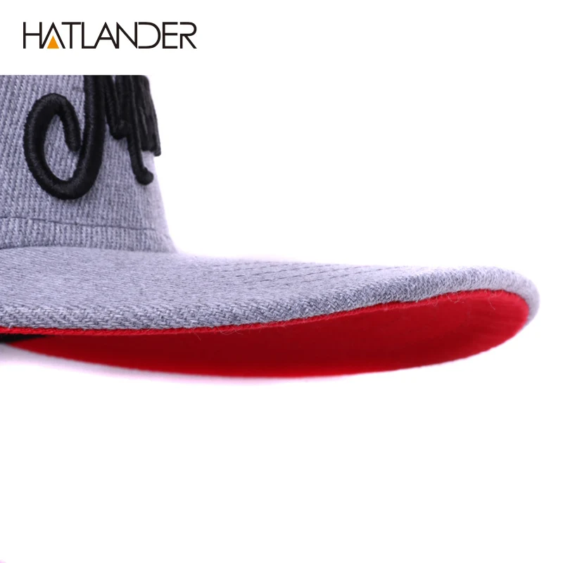 HATLANDER оригинальные полуизогнутые бейсболки, бейсболки для мамы, бейсболки для папы, баскетбольная Кепка для пар, серая хип-хоп шапка, кепка, спортивные шапки