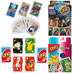 Cartes Pokemon Uno, jeu épée, bouclier, dessin animé, jeux de famille, Poker, divertissement 