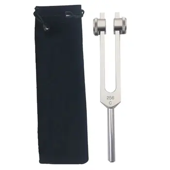 

256 Hz Aluminum Tuning Fork with carry pouch for Ultimate Healing and Relaxation Nerve/Sensory
