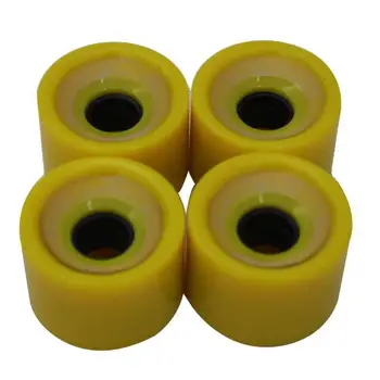 

Skateboard Wheels Bearings Elastic PU Wearable Flexible Durable 70x51 Sports