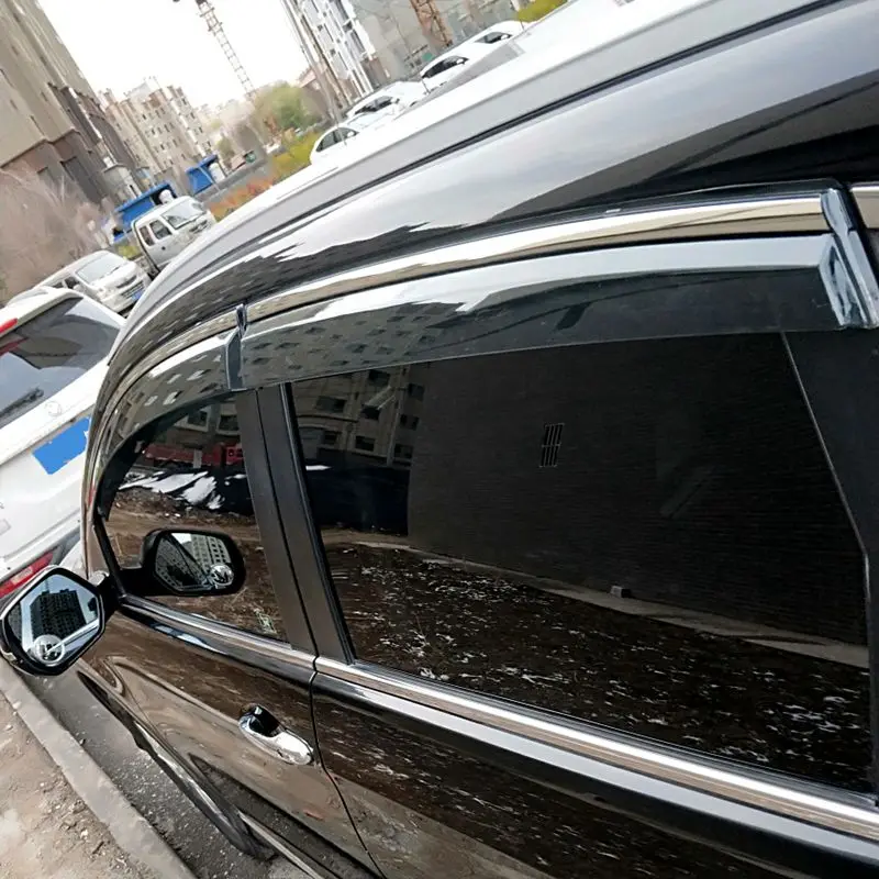 Для Хонда сrv 2012 2013 Пластик оконный козырек Vent Оттенки Защита от солнца дождь дефлектор гвардии авто аксессуары 4 шт./компл