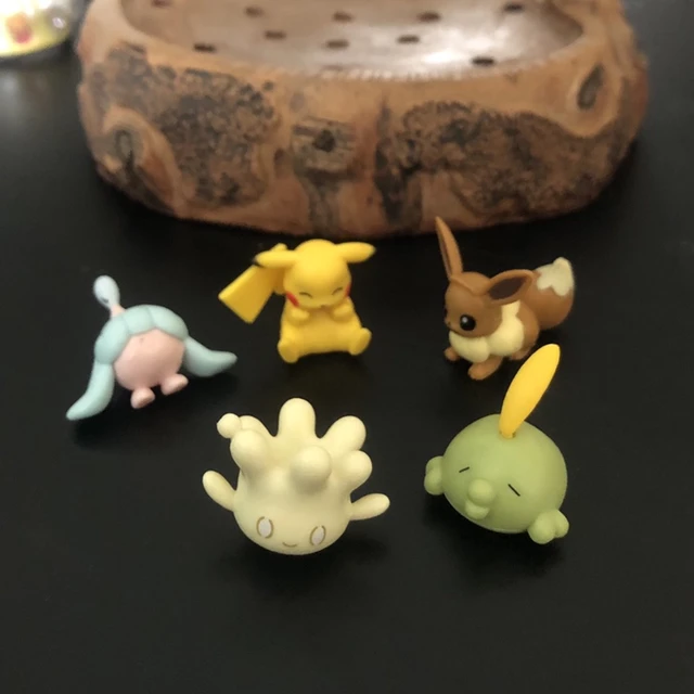 ポケモン ピカチュウ リードラゴ レピカ レオンピン リキヘビヨン カチューナキューブイ 笑顔 かわいいアクションフィギュアのおもちゃ