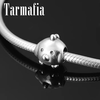 

2019 Fashion 925 Sterling Silver DIY Cute Chick Fine Beads Accessories Fit Original Pandora Charm Bracelet Jewelry making