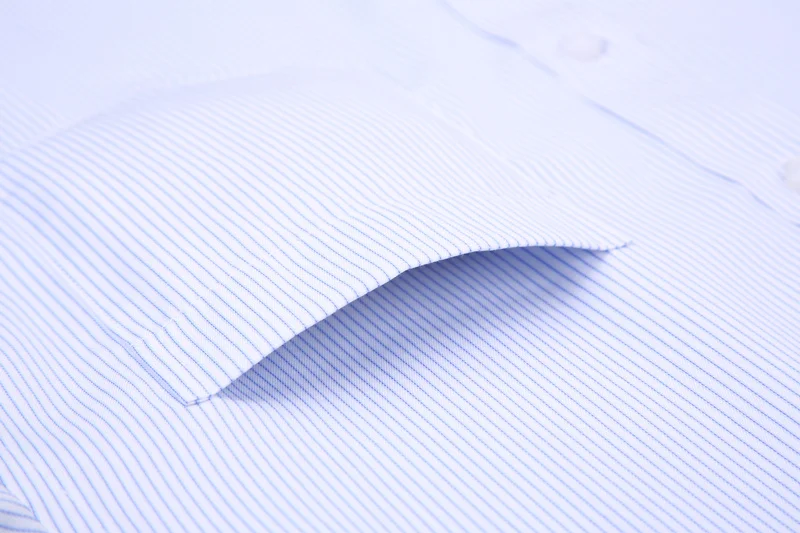 Высокое качество, не железная Мужская рубашка с коротким рукавом, белая, синяя, повседневная, мужская, средняя, подходит размера плюс 6XL 7XL 8XL
