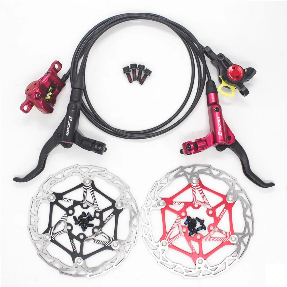 

ZOOM HB-875 Bike Brake mtb Hydraulic Disc brake with HS1 rotor better than M395 MT200 left front right rear