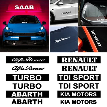 

High-quality Car Windscreen Sticker Rear Window Decal Car Vinyl sticker for Chevrolet Fiat Seat Volvo Toyota Mazda Peugeot