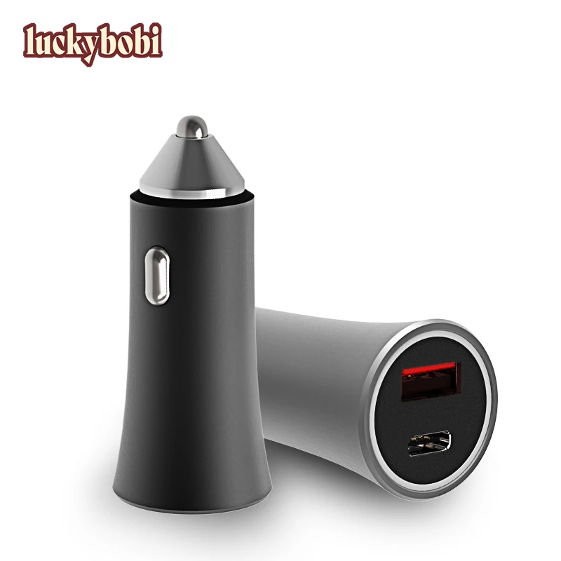

Car Charger 18W 3.1A Quick Charge 3.0 Universal Dual USB Fast Charging QC3.0 For iPhone Samsung Xiaomi Mobile Phone In Car