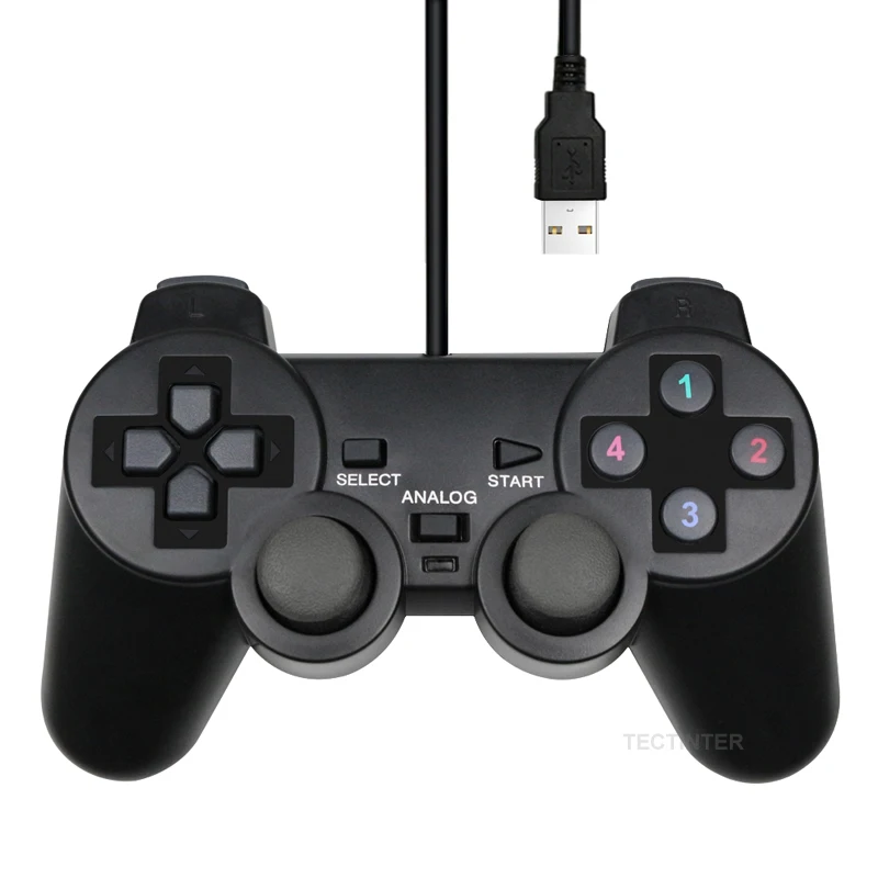 

PC Controller USB Wired PC Joystick For PC Windows Game Joypad Gamepad For WinXP/Win7/Win8/Win10 For Vista