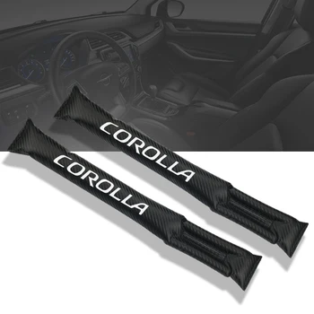 

Carbon Fiber Leakproof Protective Seat Gap Car Cover Pad for Toyota corolla accessories car styling