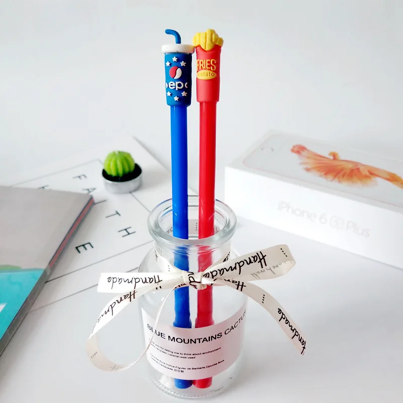 

20PCs Gel Pens Korean-Style Creative Stationery 0.5mm Water-Based Paint Pen Cute Cartoon School Office Supplies Gifts Stationery