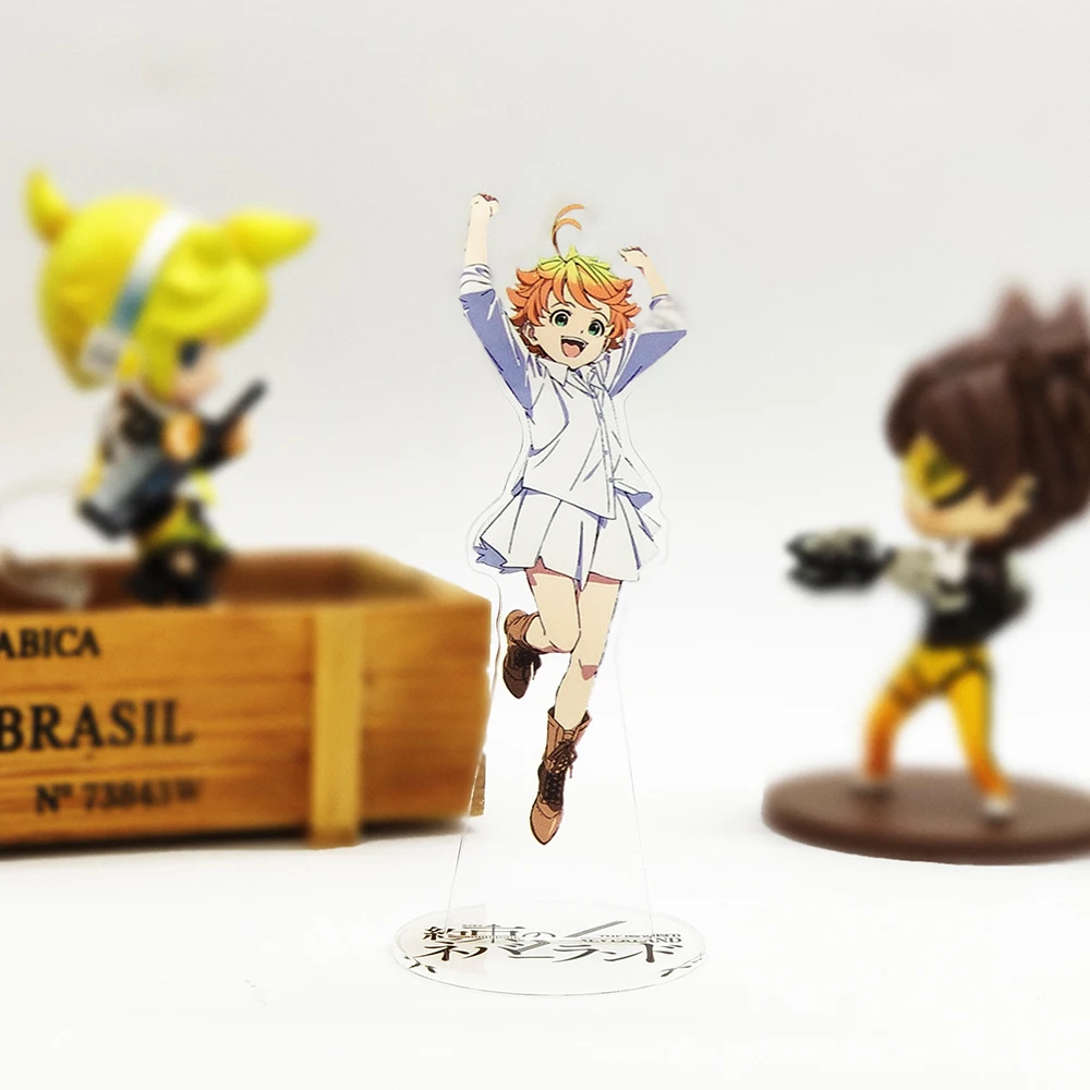 Yakusoku No The Promise Neverland Emma Supporto In Acrilico Figura Modello Portapiatti Cake Topper Anime Sexy Girl Waifu