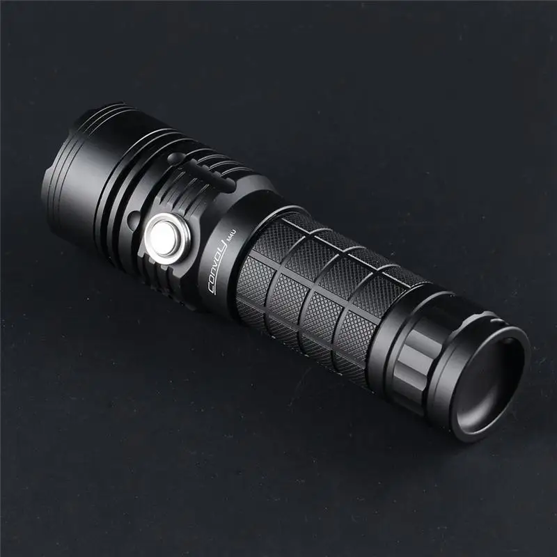 Convoy M4U XPL HI 1000 Люмен USB Перезаряжаемый Фонарик 18650/26650 фонарик длинный бросок