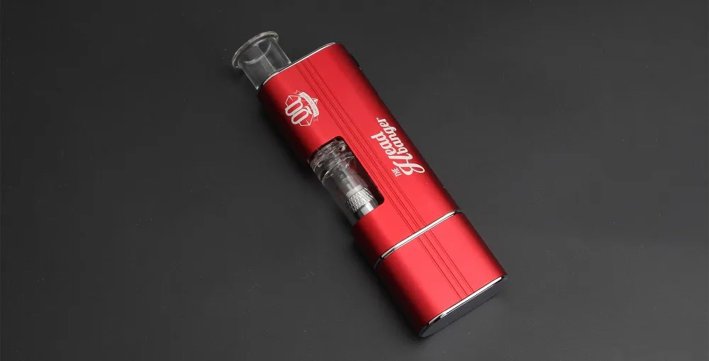 AIRISTECH airis Headbanger воск испаритель 1500ohm 2в1 вейп Ручка Комплект Qcell катушкой электронная сигарета