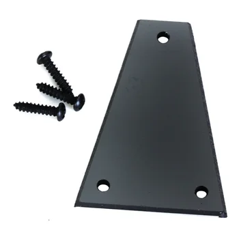 

PVC Truss Rod Cover W/ Screw For Electric Guitar Bass Replacement Part Black