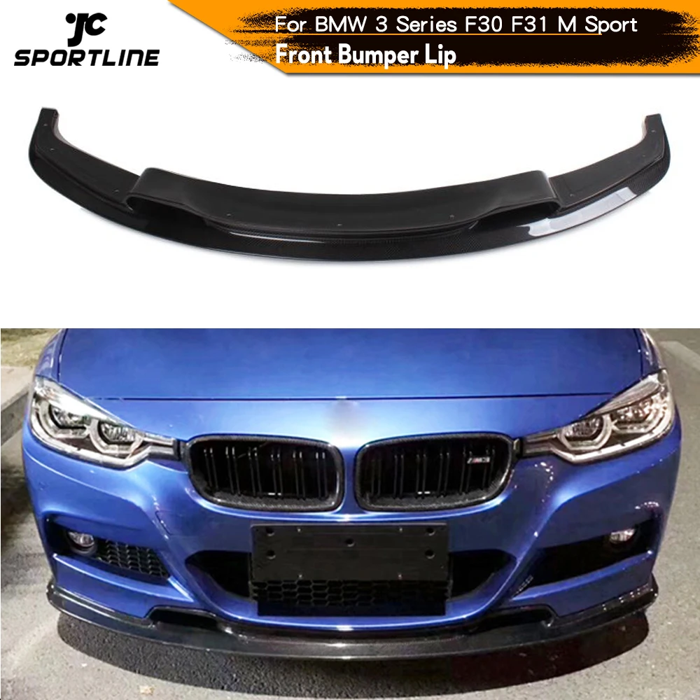 Спойлер для переднего бампера спойлер BMW 3 Series 320i 328i 335i F30 F31 Sedan M Sport tech 4 двери 2012
