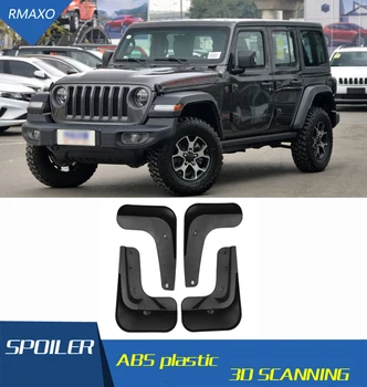 

For jeep wrangler 2018-2020 Mudflaps Splash Guards Front rear Mud Flap Mudguards Fender Modified special
