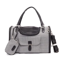 Маленькая собака кошка ручная сумка для переноски кожаный щенок наружная дорожная сумка переносная сумка складная хозяйственная сумка переносная собака породы чихуахуа