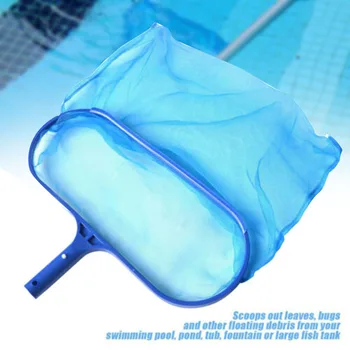

Swimming Pool Pond Hot Tub Mesh Leaf Deep Net Skimmer Rake Mesh Durable Cleaning Tool K888