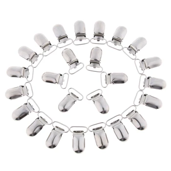 

25x Leg Garter Belt Thigh Suspenders Stockings Shirt Stay Holder Strap Clips