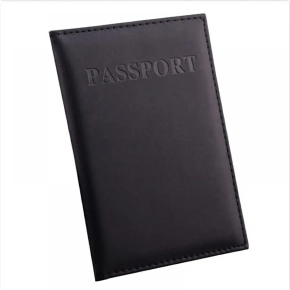 Горячая новинка мода путешествия Обложка для паспорта утилита простой паспорт удостоверение Обложка держатель кожаный обложка для паспорта паспорт обложка
