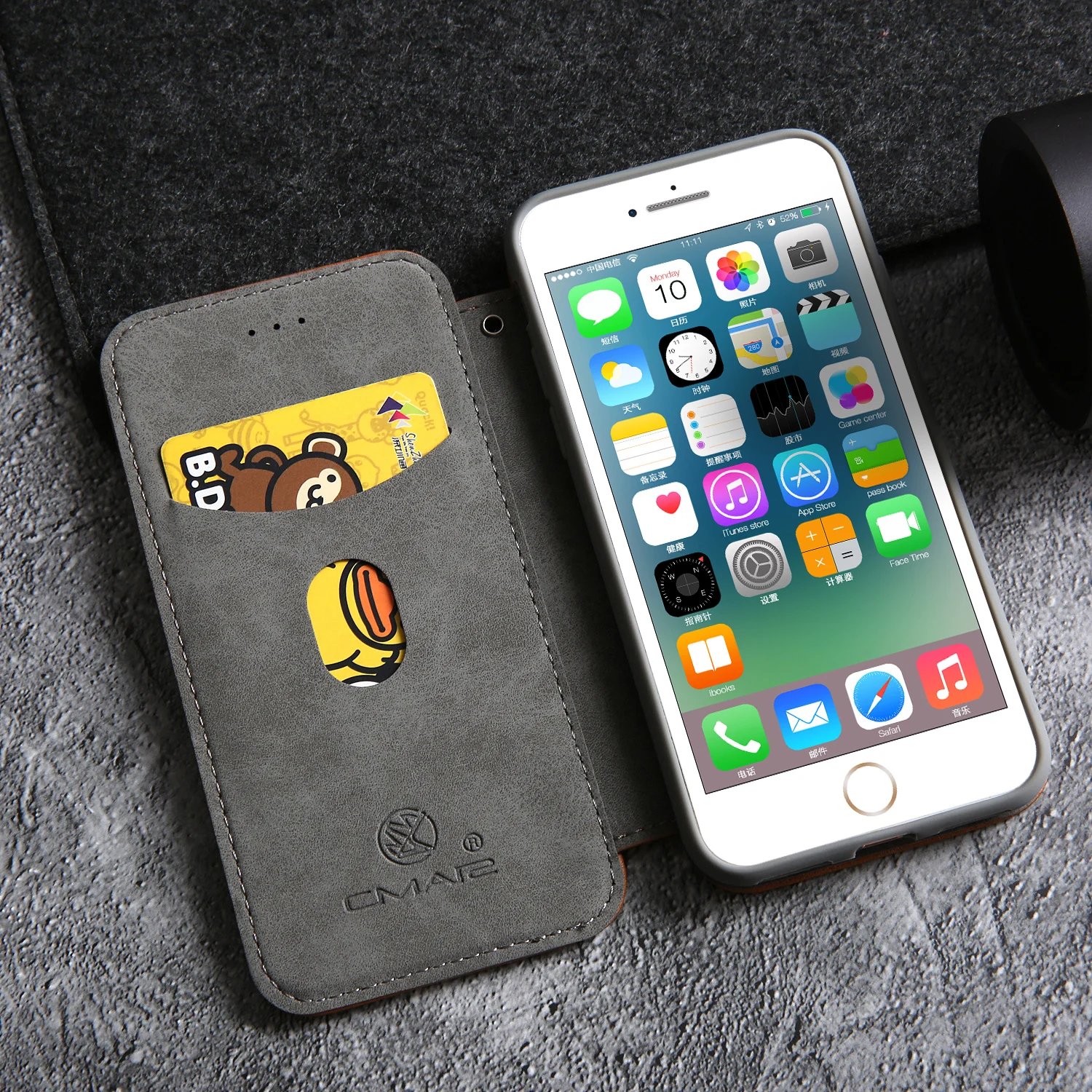 Кожаный чехол-кошелек для iPhone 7 8 Plus X XS Max XR 11 Pro Max, роскошный чехол-книжка с держателем для карт, чехол для iPhone 7Plus 8 Plus