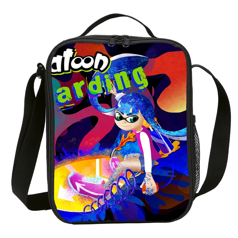 dos desenhos animados splatoon 2 carta 3d