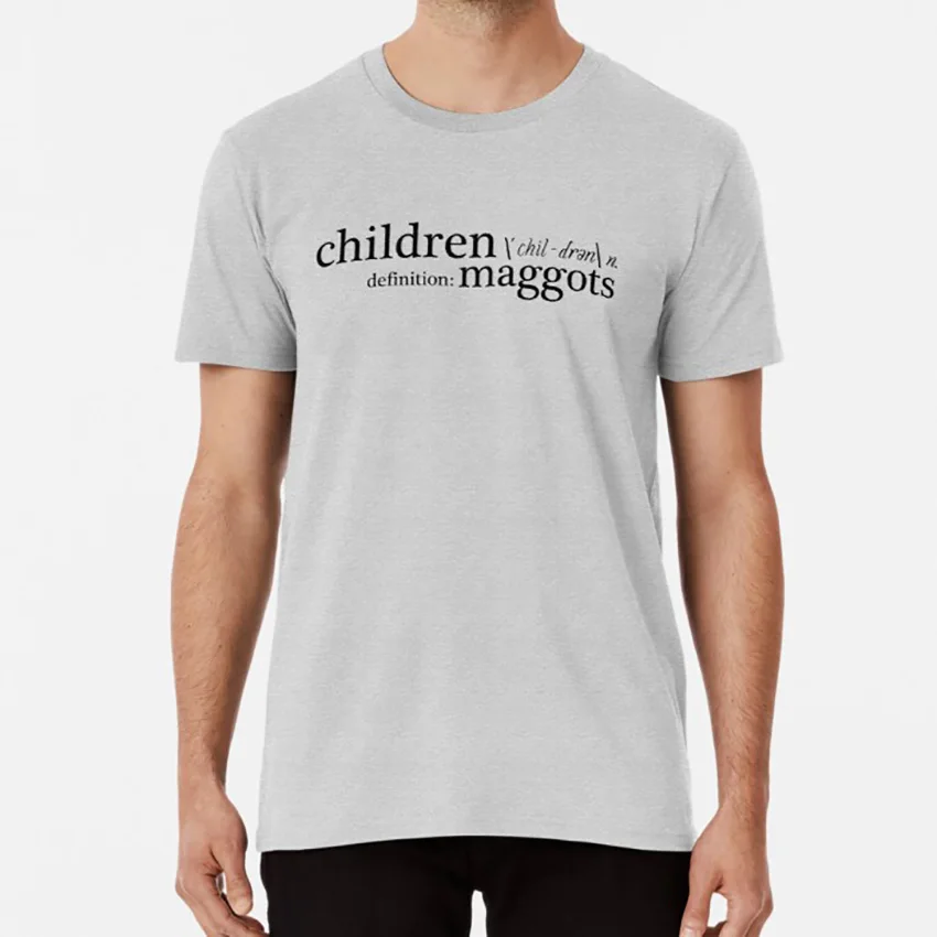 

Children are Maggots T shirt matilda musical film typography lettering definition dictionary broadway musical theatre new york