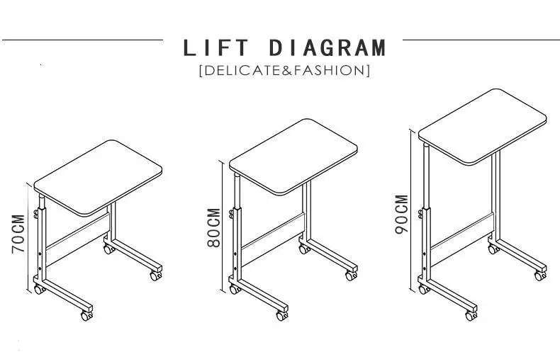 Escritorio офисные Tafelkleed кровать Pliante Dobravel Меса Para тетрадь Регулируемая подставка для ноутбука прикроватная компьютерный стол исследование