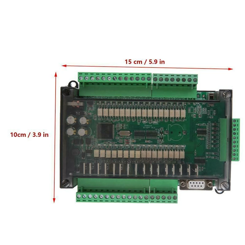 Industrial Control Board FX3U-32MT High Speed 16 Input 16 Output 24V 1A Reliable