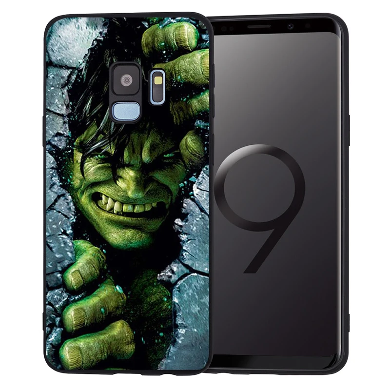 H0100 Роскошный чехол Marvel для samsung Galaxy S6 S7 Edge S8 S9 S10 Plus Lite Note 8, 9, 10, A30, A40, A50, A60, A70, M10, M20, чехол для телефона, задняя крышка, etui, coque, Капа, чехол, с рисунком, модный мальчик, с рисунком, крутым человеком-пауком "Халк", "фильма «Дэдпул»; рубашки - Цвет: H0100