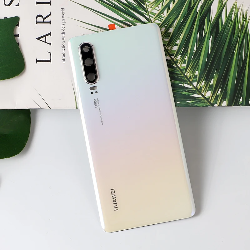 P 30 корпус для huawei P30 стеклянная задняя крышка батарейного отсека мобильный телефон запасные части чехол+ камера стекло наклейка клей