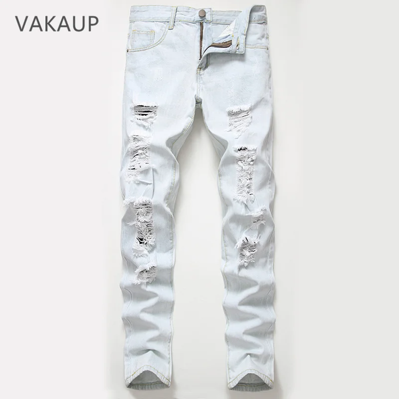 white jeans distressed