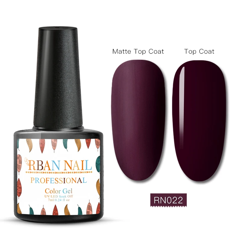 TS04963 RBAN NAIL 7 мл цветной УФ-гель для ногтей замачиваемый Полупостоянный лак для ногтей Гель-краска для ногтей маникюр матовое верхнее покрытие необходимо - Цвет: TS04963