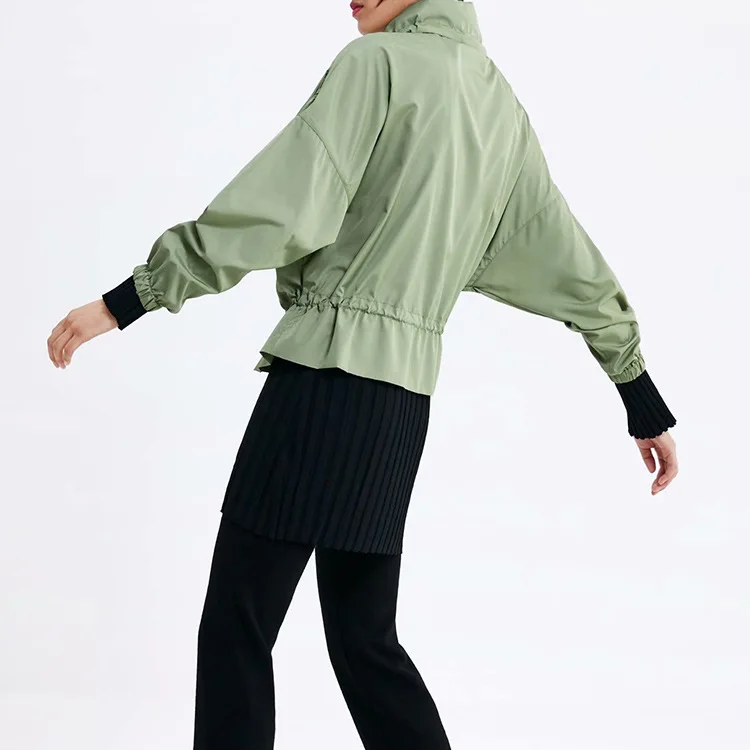 

2019 Spring And Autumn New Style Thin Casual Flight Jacket Loose-Fit Versatile Students WOMEN'S Coat