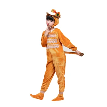 

Children Long Sleeves Lion Animals Cosplay Costumes Kids Kindergarten Jumpsuit Halloween Christmas Party School Performance