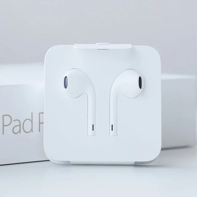Simple packaging Аутентичные Apple наушники для мобильных телефонов Apple EarPods с разъемом Lightning наушников для iPhone 7/8/X/XS MAX iPad Mac с микрофоном - Цвет: Simple packaging