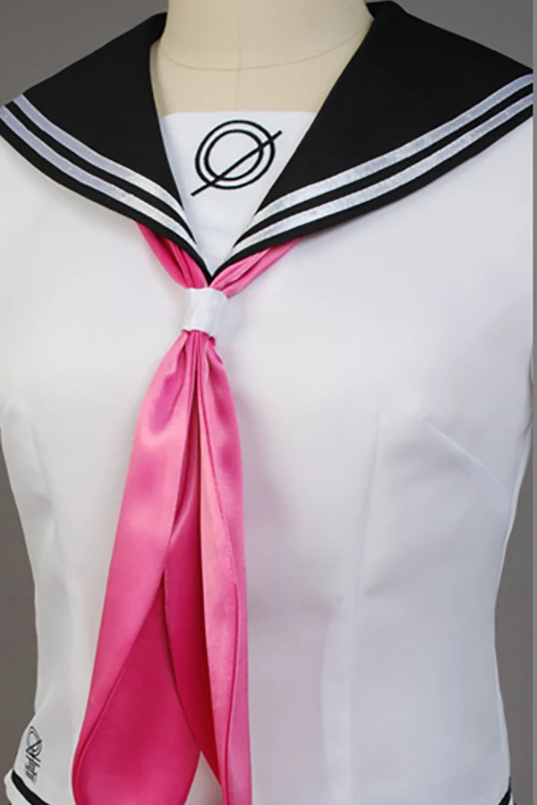 (В наличии) Супер DanganRonpa Ибуки Mioda косплей костюм парик для взрослых женщин