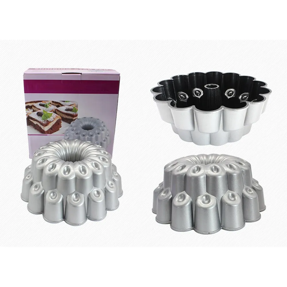 

Fashion DIY Cast Aluminum Non-stick Cake Mold Baking Cake Molds Various Shape Cake Mold Pastry Decorating Tools Home Supplies