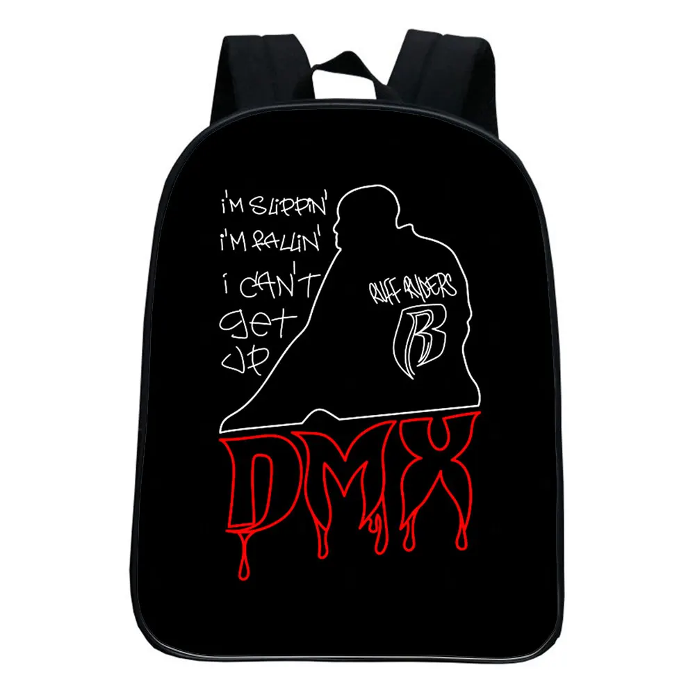 DMX Backpack Children Funny Cartoon Kindergarten Rucksack Baby Boys Anime Mini Knapsack Mochila 12 Inches