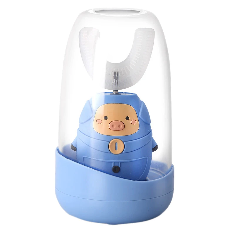 Kids 360 U Shape Degrees Sonic Electric Toothbrush Cartoon USB Charger Silicone UV Drying Tooth Brush Cup for Toddlers Kids 360 U Shape Degrees Sonic Electric Toothbrush Cartoon USB Charger Silicone UV Drying Tooth Brush Cup for Toddlers