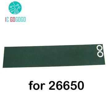 

45pcs 1S 26650 Lithium Battery Insulation Gasket Barley Paper Battery Pack Cell Insulating Patch Electrode Green Insulated Pads