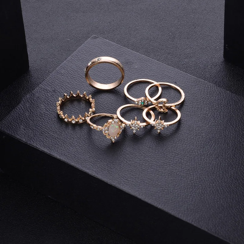 12 шт./компл. подвеска золотистого цвета Midi Finger Ring набор для женщин винтажные кулак вечерние ювелирные изделия Knuckle Ring Set женские ювелирные изделия подарок
