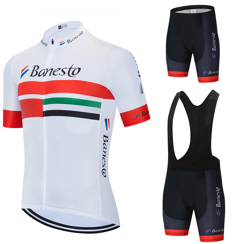 

Cycling Clothing 2020 Pro Team Summer Quick Dry Cycling Jersey Set Short Pants Set Breathable Ciclismo MTB Bike Uniform