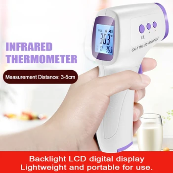 

Forehead Electronic Baby Adult Non Contact Handheld Infrared Thermometer Safe
