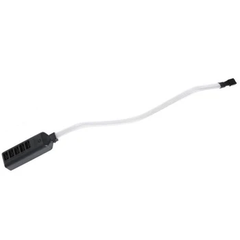 

1 to 5 4-Pins Molex TX4 PWM CPU Cooler / Case / Chassis Cooling Fan Power Cable Hub Splitter Adapter