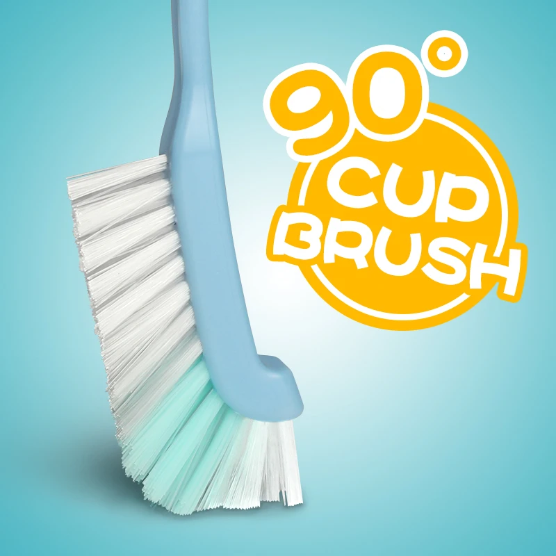 Длинная ручка для очистки раковины кисти рук угловая кухонная щетка инструменты