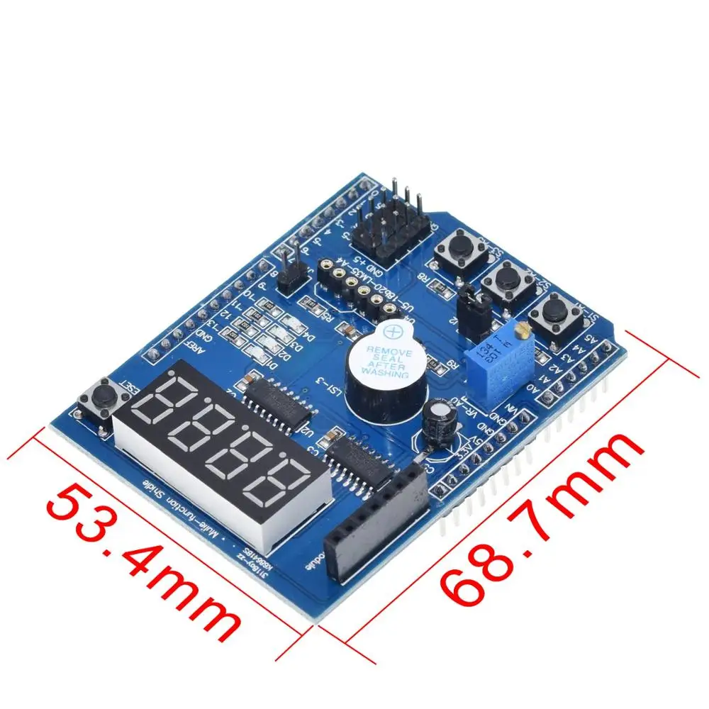 Многофункциональная Плата расширения для arduino UNO r3 LENARDO mega 2560 Shield|Интегральные